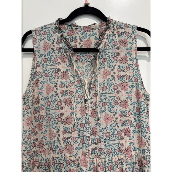 MSRP $490 Ulla Johnson Tiered Dropped Waist Sleeveless Midi Size 8 | QUICK SHIP - Picture 5 of 9